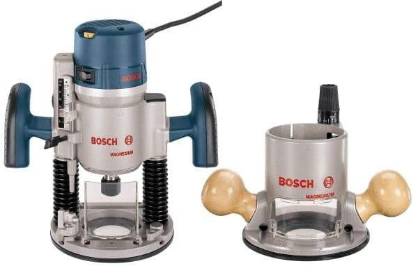 Bosch - Router Kits Router Type: Fixed/Plunge Combination Speed (RPM): 8000-25000 - Americas Industrial Supply