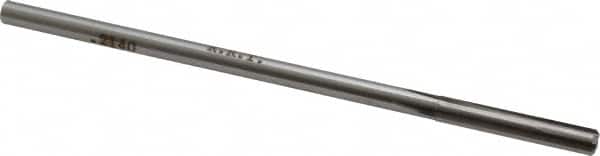 Made in USA - 0.214" Carbide-Tipped 4 Flute Chucking Reamer - Americas Industrial Supply