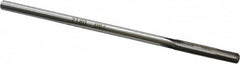 Made in USA - 0.218" Carbide-Tipped 4 Flute Chucking Reamer - Americas Industrial Supply