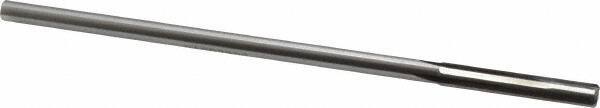 Made in USA - 0.235" Carbide-Tipped 8 Flute Chucking Reamer - Straight Flute, 7/32" Straight Shank, 1-1/2" Flute Length, 6" OAL - Americas Industrial Supply