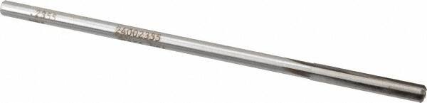 Made in USA - 0.2355" Carbide-Tipped 4 Flute Chucking Reamer - Americas Industrial Supply