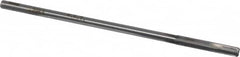 Made in USA - 0.2365" Carbide-Tipped 4 Flute Chucking Reamer - Straight Flute, 7/32" Straight Shank, 1-1/2" Flute Length, 6" OAL - Americas Industrial Supply