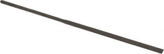 Grobet - 6-1/4" Needle Precision Swiss Pattern Round File - Round Handle - Americas Industrial Supply