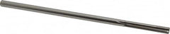 Made in USA - 0.245" Carbide-Tipped 8 Flute Chucking Reamer - Straight Flute, 15/64" Straight Shank, 1-1/2" Flute Length, 6" OAL - Americas Industrial Supply