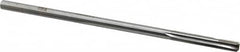 Made in USA - 0.2475" Carbide-Tipped 4 Flute Chucking Reamer - Straight Flute, 15/64" Straight Shank, 1-1/2" Flute Length, 6" OAL - Americas Industrial Supply