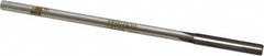 Made in USA - 0.263" Carbide-Tipped 4 Flute Chucking Reamer - Straight Flute, 15/64" Straight Shank, 1-1/2" Flute Length, 6" OAL - Americas Industrial Supply