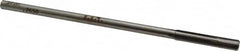 Made in USA - 0.265" Carbide-Tipped 4 Flute Chucking Reamer - Straight Flute, 15/64" Straight Shank, 1-1/2" Flute Length, 6" OAL - Americas Industrial Supply