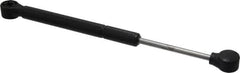 Made in USA - 0.32" Rod Diam, 0.87" Tube Diam, 100 Lb Capacity, Hydraulic Dampers - Extension, 12.24" Extended Length, 4" Stroke Length, Plastic Ball Socket, Chrome-Plated Piston - Americas Industrial Supply