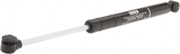 Made in USA - 0.32" Rod Diam, 0.87" Tube Diam, 100 Lb Capacity, Hydraulic Dampers - Extension, 14.49" Extended Length, 5" Stroke Length, Plastic Ball Socket, Chrome-Plated Piston - Americas Industrial Supply