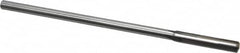 Made in USA - 0.27" Carbide-Tipped 8 Flute Chucking Reamer - Straight Flute, 15/64" Straight Shank, 1-1/2" Flute Length, 6" OAL - Americas Industrial Supply