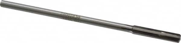 Made in USA - 0.283" Carbide-Tipped 4 Flute Chucking Reamer - Straight Flute, 15/64" Straight Shank, 1-1/2" Flute Length, 6" OAL - Americas Industrial Supply