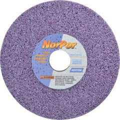 Norton - 7" Diam x 1-1/4" Hole x 1/2" Thick, G Hardness, 46 Grit Surface Grinding Wheel - Ceramic, Type 1, Coarse Grade, 3,600 Max RPM, Vitrified Bond, No Recess - Americas Industrial Supply