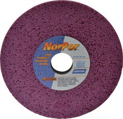 Norton - 7" Diam x 1-1/4" Hole x 1/2" Thick, H Hardness, 46 Grit Surface Grinding Wheel - Aluminum Oxide, Type 1, Coarse Grade, 3,600 Max RPM, Vitrified Bond, No Recess - Americas Industrial Supply