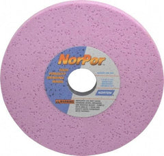 Norton - 7" Diam x 1-1/4" Hole x 1/2" Thick, H Hardness, 60 Grit Surface Grinding Wheel - Aluminum Oxide, Type 1, Medium Grade, 3,600 Max RPM, Vitrified Bond, No Recess - Americas Industrial Supply