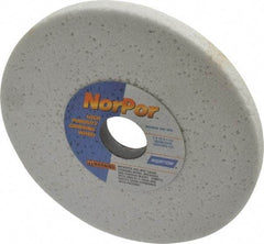 Norton - 7" Diam x 1-1/4" Hole x 1/2" Thick, G Hardness, 46 Grit Surface Grinding Wheel - Aluminum Oxide, Type 1, Coarse Grade, 3,600 Max RPM, Vitrified Bond, No Recess - Americas Industrial Supply