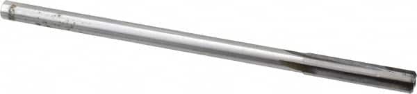 Made in USA - 0.311" Carbide-Tipped 4 Flute Chucking Reamer - Straight Flute, 9/32" Straight Shank, 1-1/2" Flute Length, 6" OAL - Americas Industrial Supply