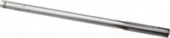Made in USA - 0.311" Carbide-Tipped 4 Flute Chucking Reamer - Straight Flute, 9/32" Straight Shank, 1-1/2" Flute Length, 6" OAL - Americas Industrial Supply