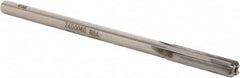 Made in USA - 0.315" Carbide-Tipped 4 Flute Chucking Reamer - Straight Flute, 9/32" Straight Shank, 1-1/2" Flute Length, 6" OAL - Americas Industrial Supply