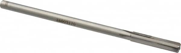 Made in USA - 0.317" Carbide-Tipped 4 Flute Chucking Reamer - Americas Industrial Supply