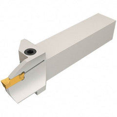 Iscar - HFH, External, Right Hand, 1.26" Max Depth of Cut, 0.236" Max Groove Width, Indexable Grooving Tool Holder - DGN 6303, GRIP 6.., HFPR 6004 Insert Compatibility, 1" Shank Height, 1" Shank Width, 6" OAL - Americas Industrial Supply