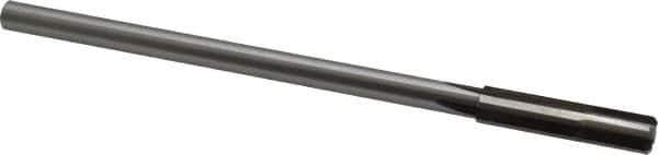 Made in USA - 0.34" Carbide-Tipped 8 Flute Chucking Reamer - Americas Industrial Supply