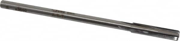 Made in USA - 0.344" Carbide-Tipped 4 Flute Chucking Reamer - Americas Industrial Supply