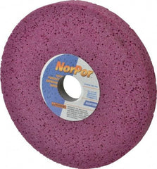Norton - 8" Diam x 1-1/4" Hole x 1" Thick, H Hardness, 46 Grit Surface Grinding Wheel - Aluminum Oxide, Type 5, Coarse Grade, 3,600 Max RPM, Vitrified Bond, One-Side Recess - Americas Industrial Supply