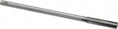 Made in USA - 0.367" Carbide-Tipped 4 Flute Chucking Reamer - Straight Flute, 5/16" Straight Shank, 1-3/4" Flute Length, 7" OAL - Americas Industrial Supply