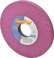 Norton - 12" Diam x 3" Hole x 1" Thick, H Hardness, 60 Grit Surface Grinding Wheel - Aluminum Oxide, Type 1, Medium Grade, 2,710 Max RPM, Vitrified Bond, No Recess - Americas Industrial Supply