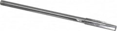 Made in USA - 0.38" Carbide-Tipped 4 Flute Chucking Reamer - Straight Flute, 5/16" Straight Shank, 1-3/4" Flute Length, 7" OAL - Americas Industrial Supply