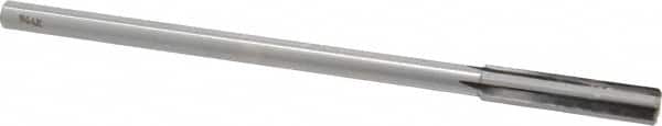 Made in USA - 0.384" Carbide-Tipped 4 Flute Chucking Reamer - Americas Industrial Supply