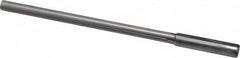 Made in USA - 0.388" Carbide-Tipped 4 Flute Chucking Reamer - Straight Flute, 5/16" Straight Shank, 1-3/4" Flute Length, 7" OAL - Americas Industrial Supply