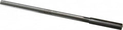 Made in USA - 0.39" Carbide-Tipped 4 Flute Chucking Reamer - Straight Flute, 5/16" Straight Shank, 1-3/4" Flute Length, 7" OAL - Americas Industrial Supply