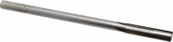 Made in USA - 0.412" Carbide-Tipped 4 Flute Chucking Reamer - Americas Industrial Supply