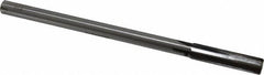 Made in USA - 0.418" Carbide-Tipped 4 Flute Chucking Reamer - Straight Flute, 3/8" Straight Shank, 1-3/4" Flute Length, 7" OAL - Americas Industrial Supply