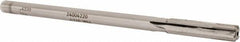 Made in USA - 0.422" Carbide-Tipped 4 Flute Chucking Reamer - Americas Industrial Supply