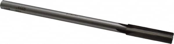 Made in USA - 0.446" Carbide-Tipped 4 Flute Chucking Reamer - Americas Industrial Supply