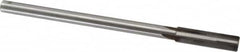 Made in USA - 0.456" Carbide-Tipped 4 Flute Chucking Reamer - Straight Flute, 3/8" Straight Shank, 1-3/4" Flute Length, 7" OAL - Americas Industrial Supply