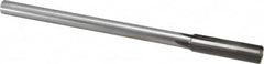 Made in USA - 0.459" Carbide-Tipped 4 Flute Chucking Reamer - Straight Flute, 3/8" Straight Shank, 1-3/4" Flute Length, 7" OAL - Americas Industrial Supply