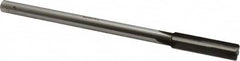 Made in USA - 0.46" Carbide-Tipped 4 Flute Chucking Reamer - Straight Flute, 3/8" Straight Shank, 1-3/4" Flute Length, 7" OAL - Americas Industrial Supply