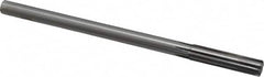 Made in USA - 0.475" Carbide-Tipped 6 Flute Chucking Reamer - Americas Industrial Supply