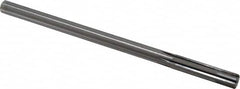 Made in USA - 0.476" Carbide-Tipped 6 Flute Chucking Reamer - Americas Industrial Supply