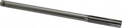 Made in USA - 0.479" Carbide-Tipped 6 Flute Chucking Reamer - Straight Flute, 7/16" Straight Shank, 2" Flute Length, 8" OAL - Americas Industrial Supply