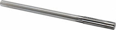 Made in USA - 0.483" Carbide-Tipped 6 Flute Chucking Reamer - Americas Industrial Supply