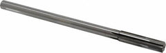 Made in USA - 0.493" Carbide-Tipped 6 Flute Chucking Reamer - Americas Industrial Supply