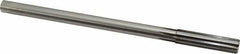Made in USA - 0.494" Carbide-Tipped 6 Flute Chucking Reamer - Americas Industrial Supply