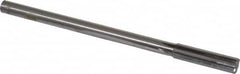 Made in USA - 0.512" Carbide-Tipped 6 Flute Chucking Reamer - Americas Industrial Supply
