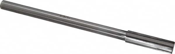 Made in USA - 0.552" Carbide-Tipped 6 Flute Chucking Reamer - Americas Industrial Supply