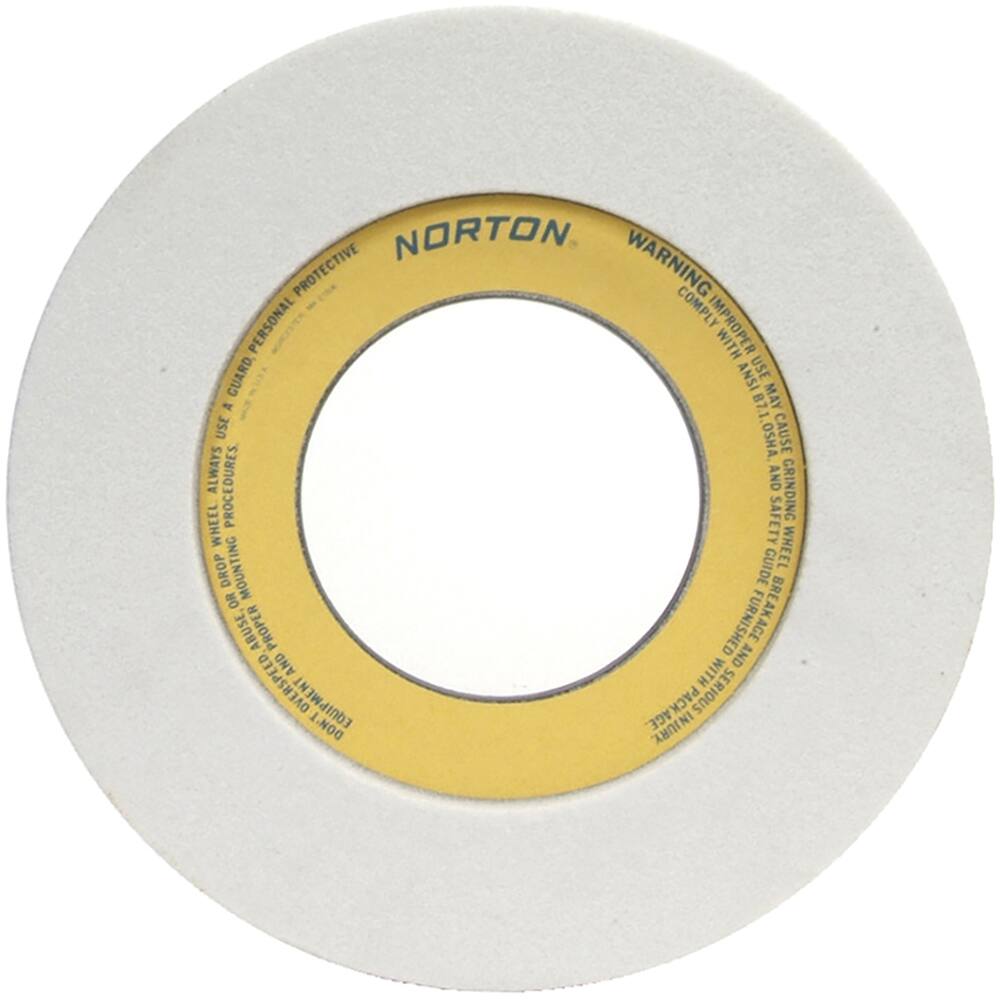 Norton - 14" Diam x 5" Hole x 2" Thick, H Hardness, 60 Grit Surface Grinding Wheel - Americas Industrial Supply