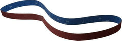 Norton - 1-1/2" Wide x 60" OAL, 36 Grit, Ceramic Abrasive Belt - Ceramic, Very Coarse, Coated, Y Weighted Cloth Backing, Series R981 - Americas Industrial Supply